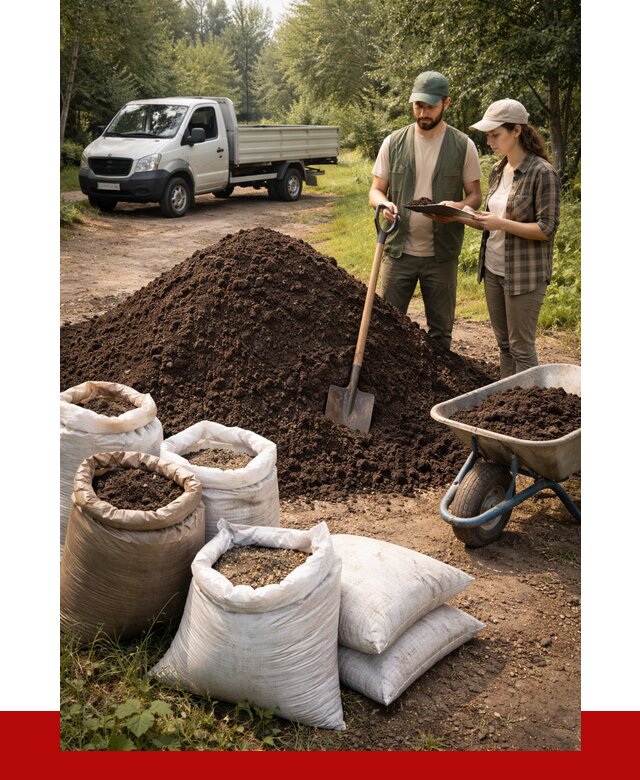 Купить грунт с доставкой в Нижнем Тагиле от 4684 р. за м3 | ПРОНЕРУДНжн