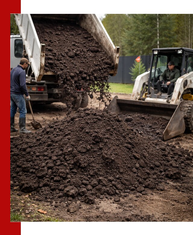 Плодородный грунт с доставкой в Нижнем Тагиле для садов и огородов
