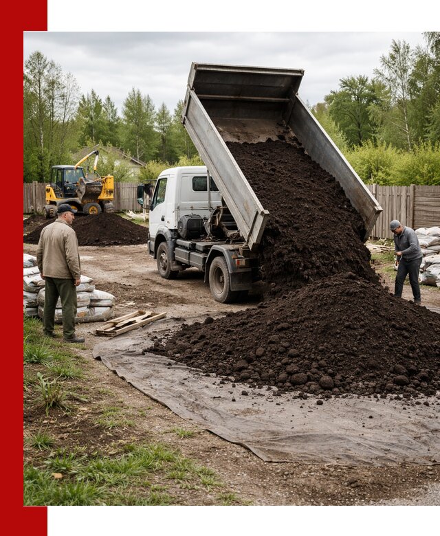 Доставка качественного почвогрунта в Нижнем Тагиле оптом и в розницу