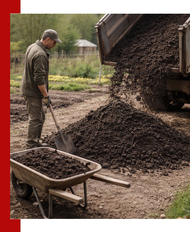 Доставка качественной земли для огорода в Нижнем Тагиле