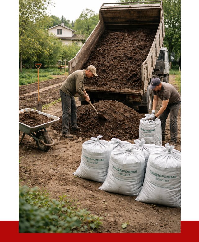 Плодородная смесь в Нижнем Тагиле от 4372 р./куб с доставкой | ПРОНЕРУДНжн