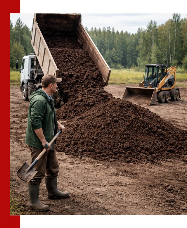 Купить верховой торф с доставкой в Нижнем Тагиле для садоводства и растений