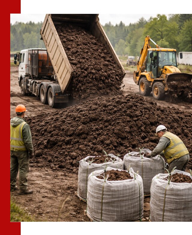 Доставка нейтрального торфа в Нижнем Тагиле оптом и в розницу