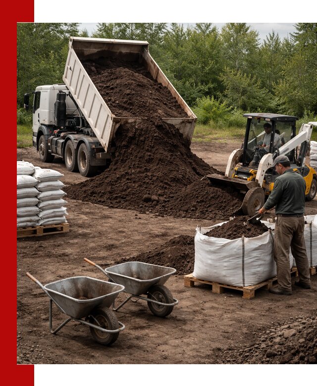 Доставка и продажа торфогрунта в Нижнем Тагиле оптом и в розницу