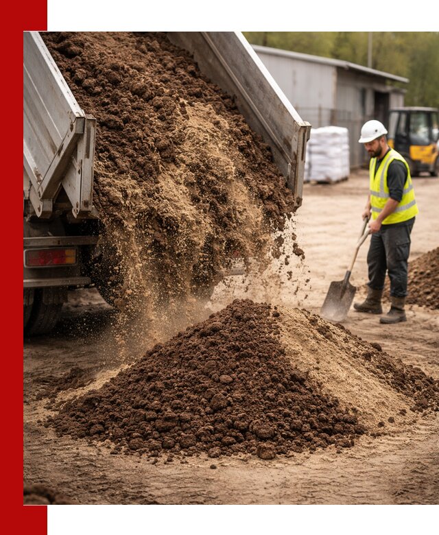 Доставка торфо-песчаной смеси в Нижнем Тагиле для строительства и озеленения