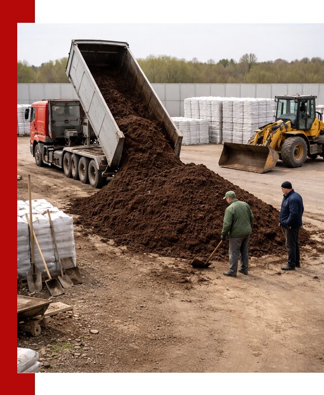 Доставка торфяных смесей оптом и в розницу в Нижнем Тагиле