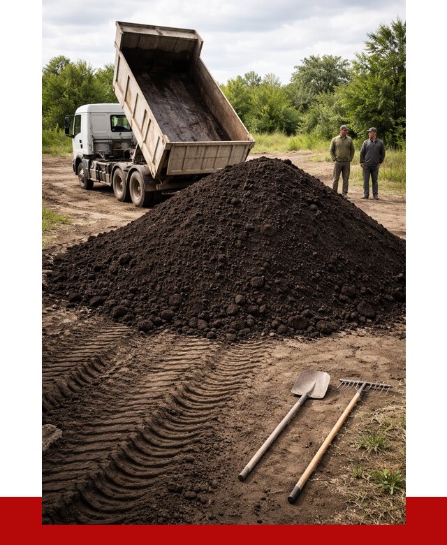 Купить чернозем навалом в Нижнем Тагиле от 1249 р. за куб | ПРОНЕРУДНжн