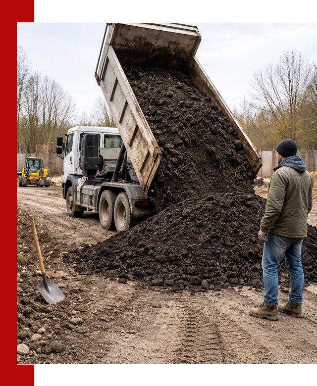 Доставка чернозема навалом в Нижнем Тагиле быстро и выгодно