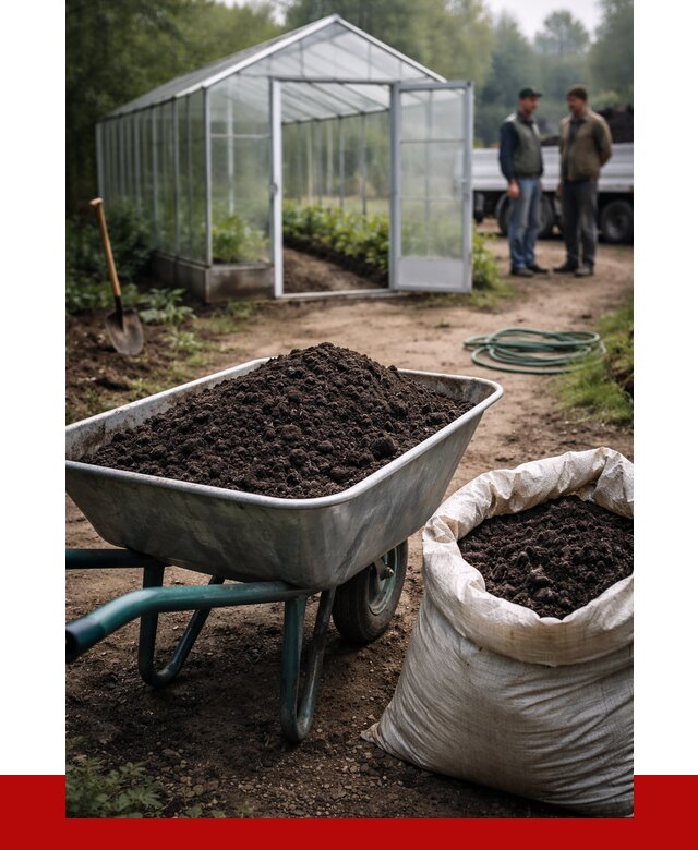 Чернозем для теплицы в Нижнем Тагиле с доставкой от 1561 р. | ПРОНЕРУДНжн