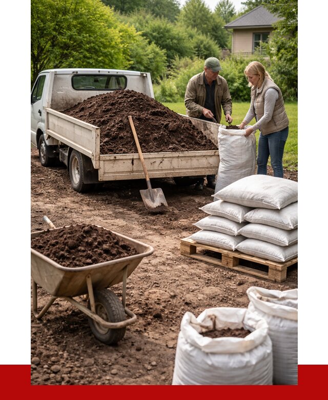 Перегной в мешках с доставкой в Нижнем Тагиле от 2290 р. | ПРОНЕРУДНжн