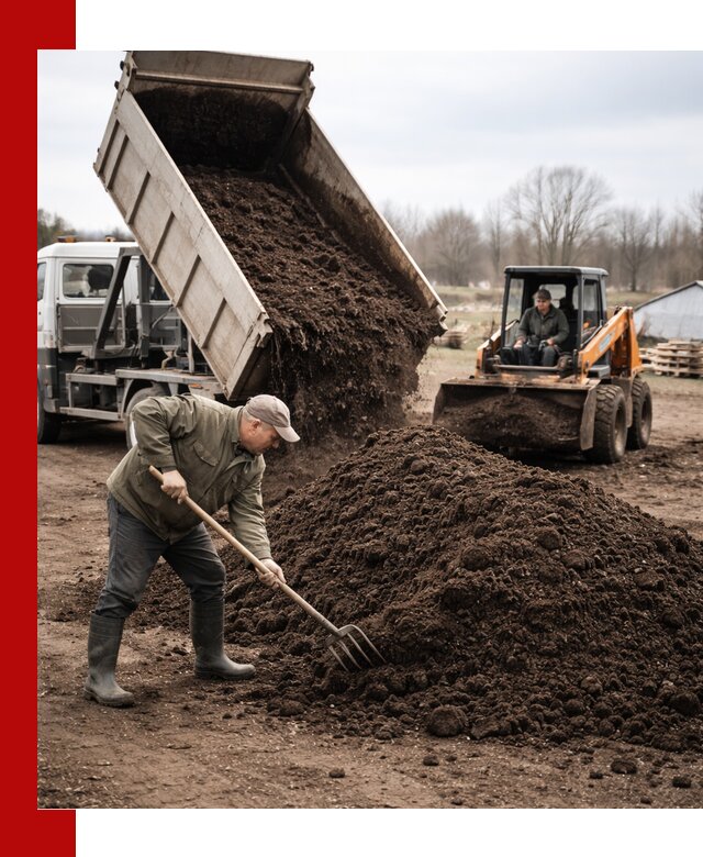 Доставка и продажа перегноя в Нижнем Тагиле быстро и дешево