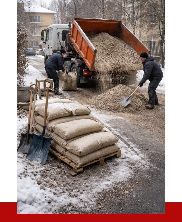 Противогололедные материалы оптом в Нижнем Тагиле от 4372 р. | ПРОНЕРУДНжн