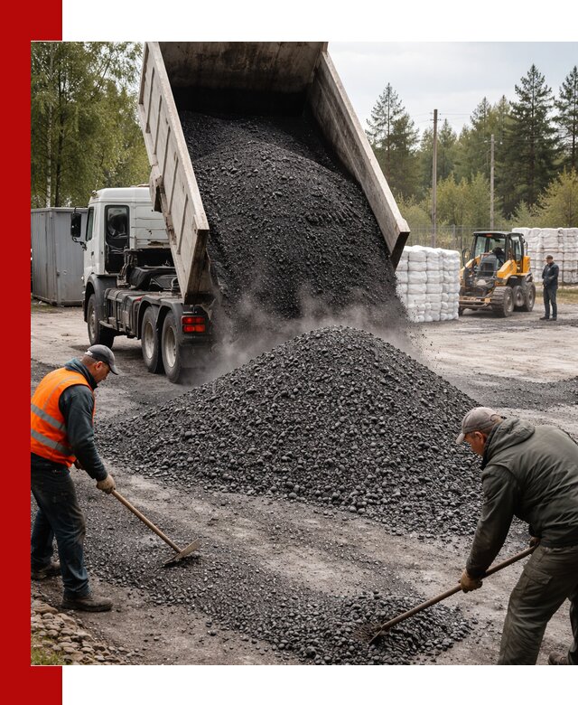 Доставка и продажа асфальтного гранулята в Нижнем Тагиле