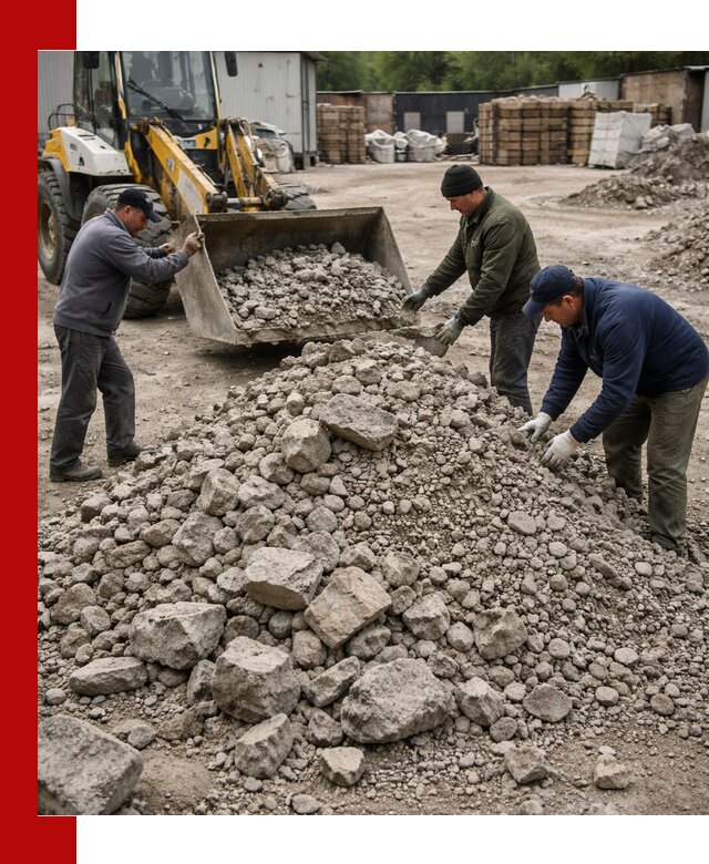 Демонтаж и вывоз бой бетона в Нижнем Тагиле