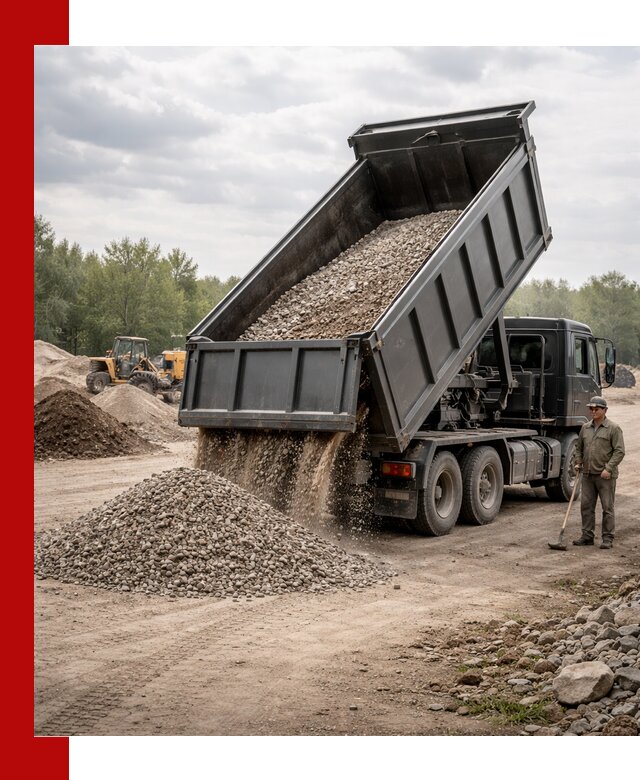 Доставка самосвалом 30 м3 по выгодным ценам в Нижнем Тагиле