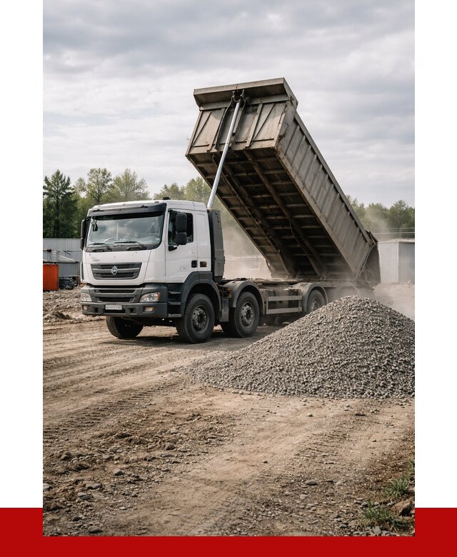 Доставка самосвалом 40 кубов в Нижнем Тагиле от 9368 р. | ПРОНЕРУДНжн