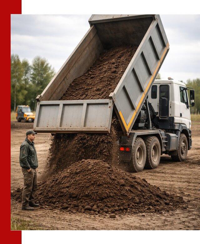 Аренда самосвала с водителем в Нижнем Тагиле для сыпучих грузов и навоза