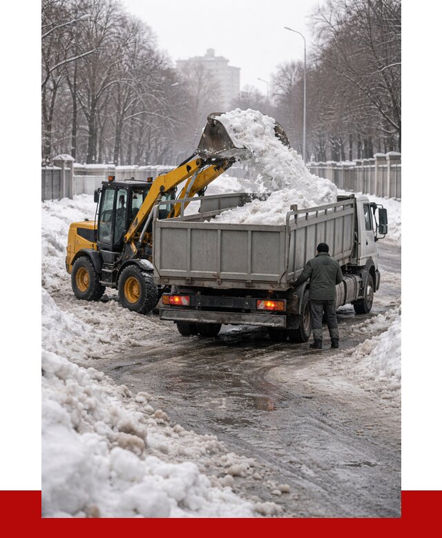 Вывоз снега с погрузкой в Нижнем Тагиле от 3643 р. ПРОНЕРУДНжн