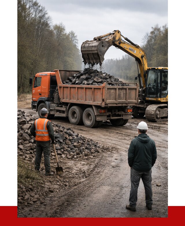 Вывоз асфальта в Нижнем Тагиле от 4684 р. самосвалом ПРОНЕРУДНжн