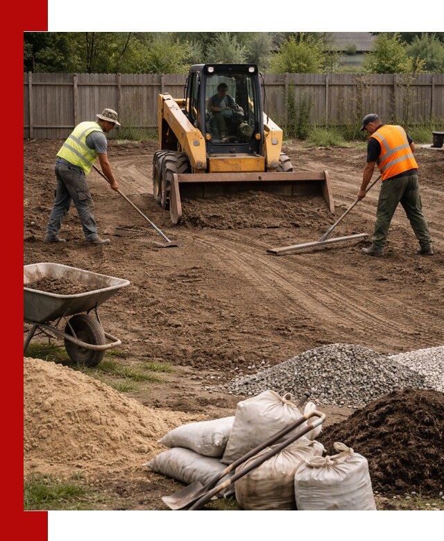Выравнивание участка под строительство и благоустройство в Нижнем Тагиле
