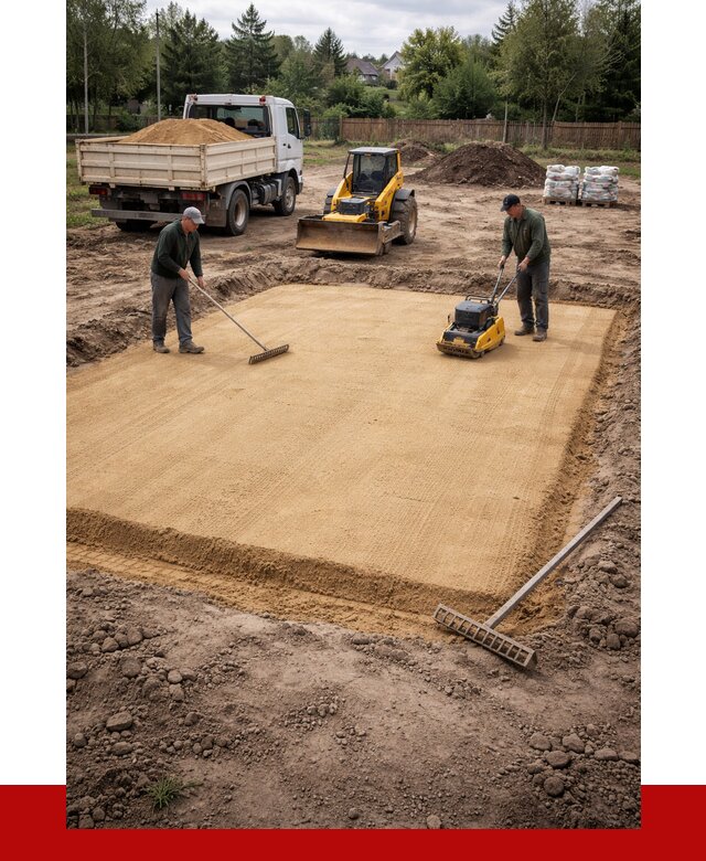 Устройство песчаной подушки в Нижнем Тагиле от 4684 р. ПРОНЕРУДНжн